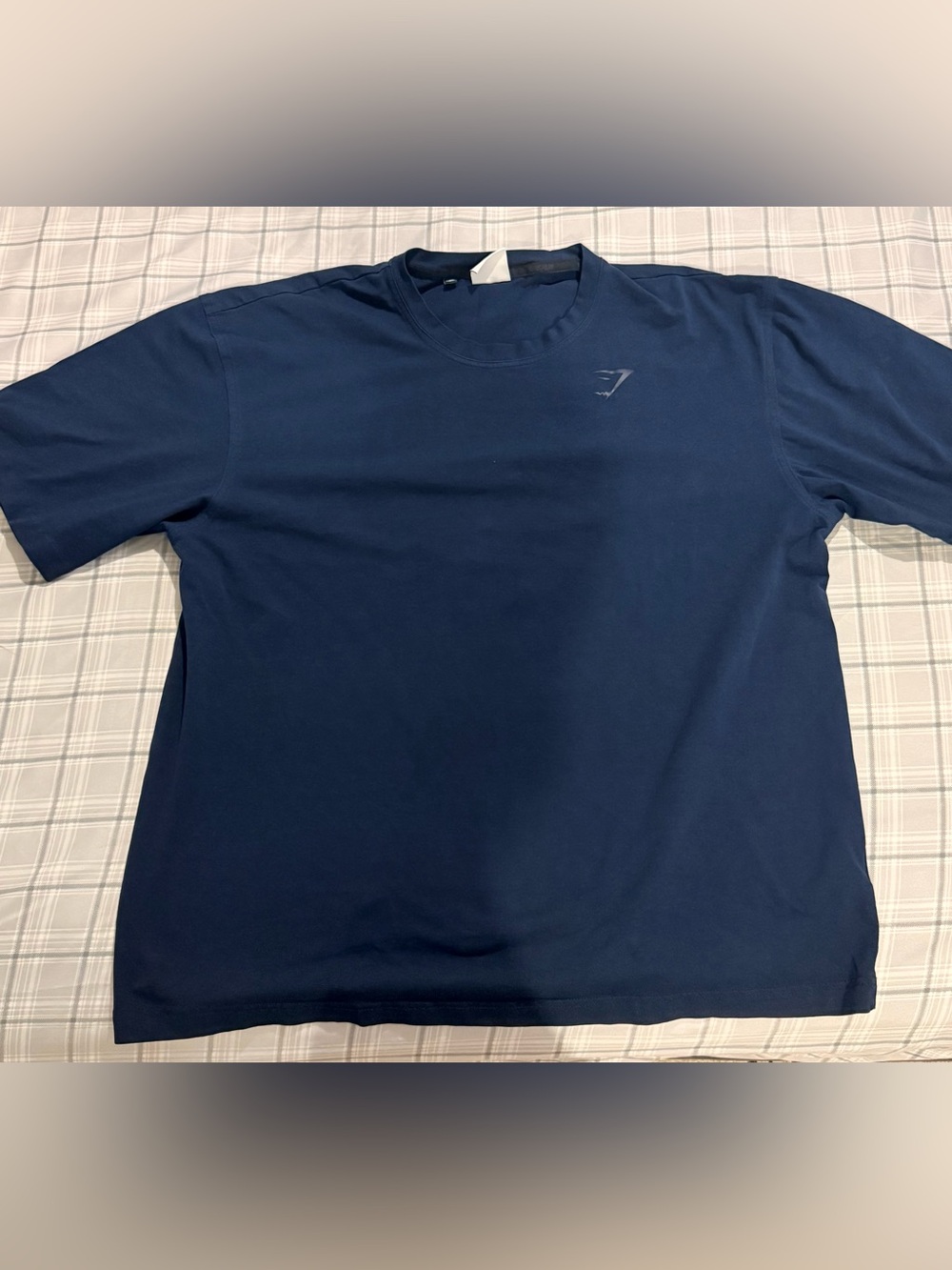 Gymshark Men's Short Sleeve Crew Tee - Navy Blue